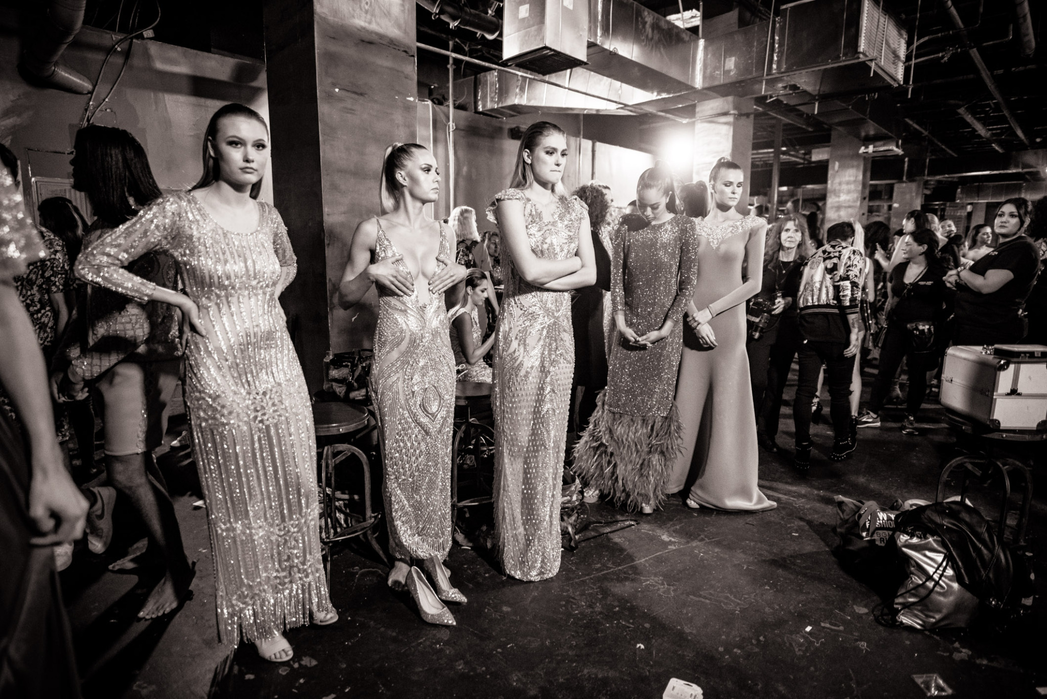 Backstage Fashion Week w LA